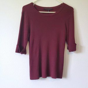 White house Black market (Medium Half long sleeve top)